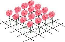 Puresprout.in- 4" Black HDPE Plastic Carnation Net/ Floriculture Net/crop & flower support net (0.9mx100m)