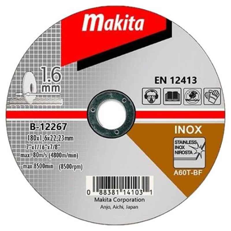 Puresprout.in-Makita 100x1.2x16mm Inox Thin Cut-Off Wheel, D-65947-Wa46R(50 nos.)