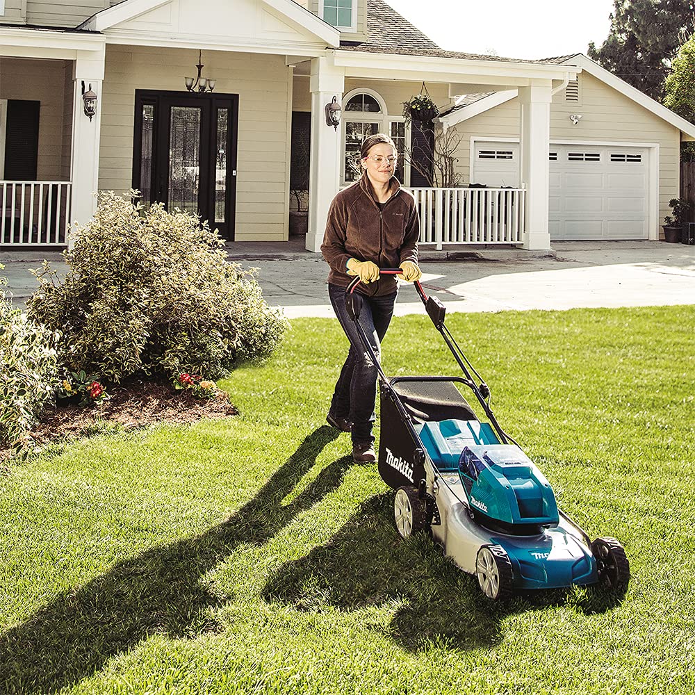 Puresprout.in-Makita DLM460Z Cordless Lawn Mower 460 mm(with two batteries (6AH) & charger).