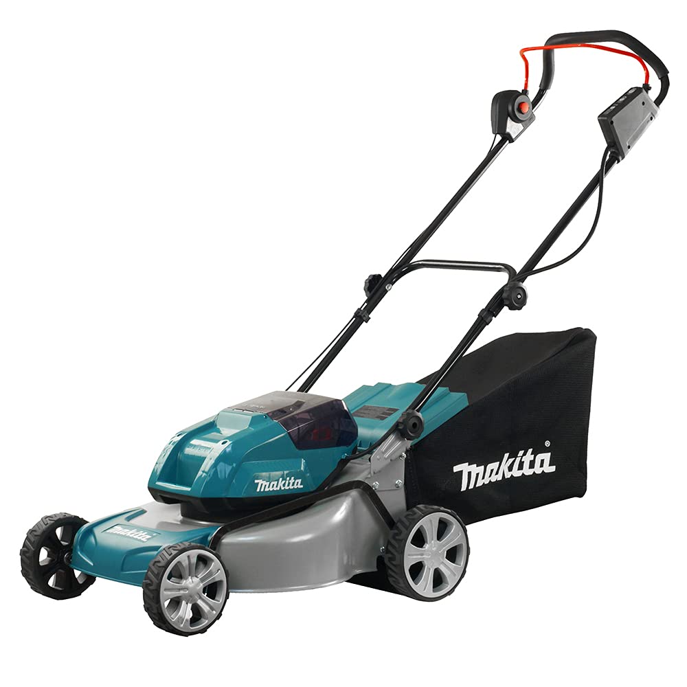Puresprout.in-Makita DLM460Z Cordless Lawn Mower 460 mm(with two batteries (6AH) & charger).