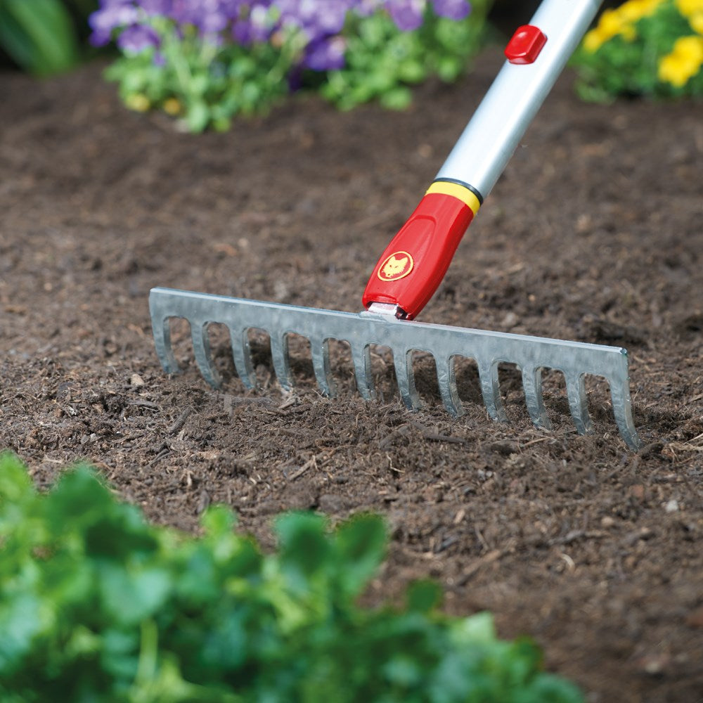 Puresprout-Wolf Garten Drm30 Multi Change Soil Rake 30Cm without handle