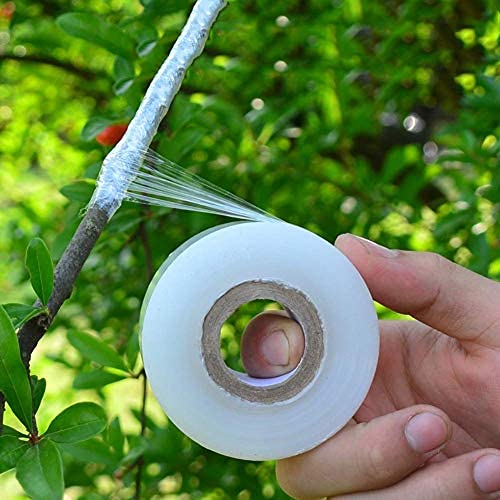Puresprout.in-200M X 3 Inch Grafting Stretchable Moisture Barrier Plant Repair Tape for Nursery & Garden