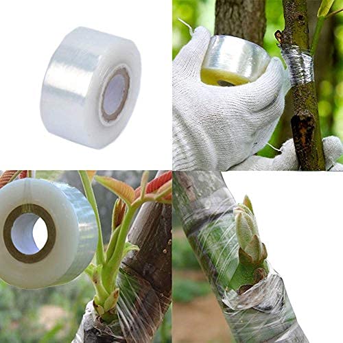 Puresprout.in-200M X 3 Inch Grafting Stretchable Moisture Barrier Plant Repair Tape for Nursery & Garden