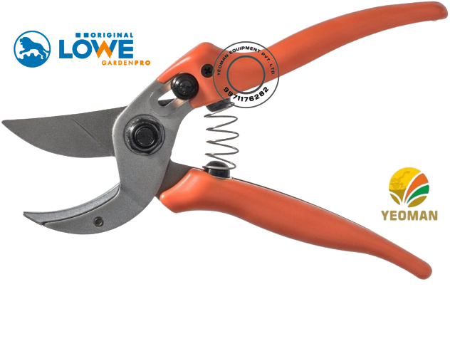 Stainless Steel Lowe 15.104 Anvil Pruning Shear, 8 Inch
