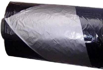 PURESPROUT.IN-1.0M X 5M (30 MICRON) MICRONS GARDEN MULCHING SHEET/GARDEN MULCH (SILVER / BLACK)