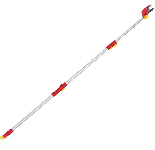 Puresprout-Wolf-Garten PDC RR Bypass Steel Telescopic Pruner (400 cm, Red)