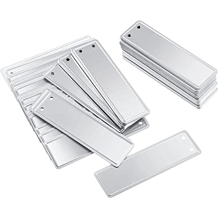 Puresprout - Plant Aluminium Permanent Write On Multipurpose Tags/Labels (Silver) Pack of 100 pcs(Rs.550), Pack of 250pcs(Rs.1250)