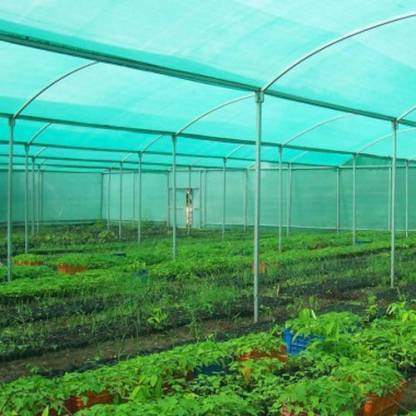 Puresprout-Green Shade Net (5.2M)-50% Shade, UV Stabilized(HDPE), Sun Protected, Light weight