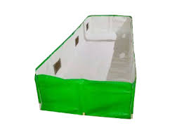 Puresprout.in- 350GSM HDPE UV Stabilized Vermi Bed(ISO Material), (12ft X 4.0ft X 2.0ft)