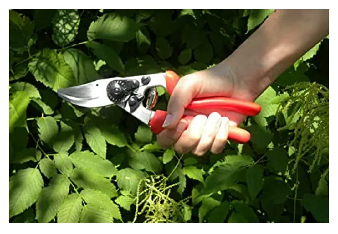 Felco F-7 Gardening Hand Pruner with Rotating Handle