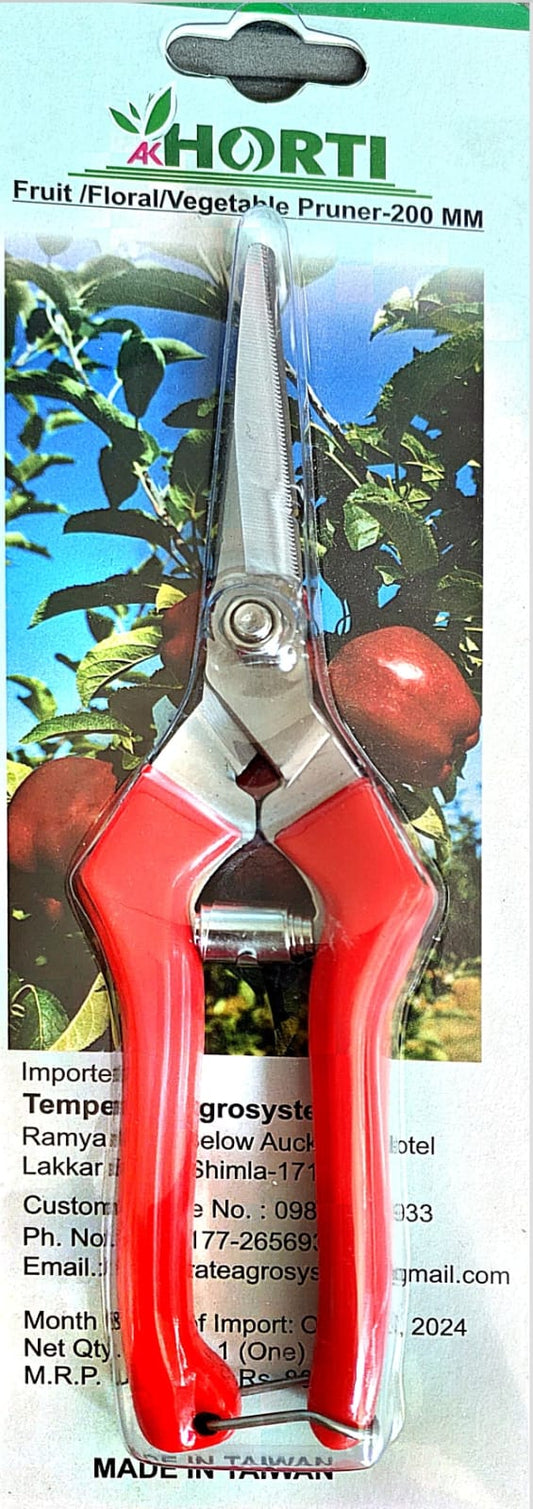 AK Horti-Pruner 200mm Made in Taiwan (Serrated Snip)