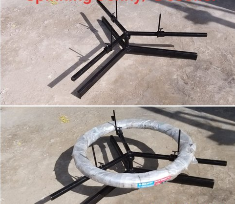 Puresprout.in-Galvanised Spinning Jenny Wire De-coiler
